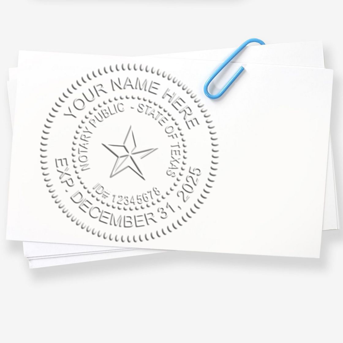Texas Notary Stamp and Seal Value Kit