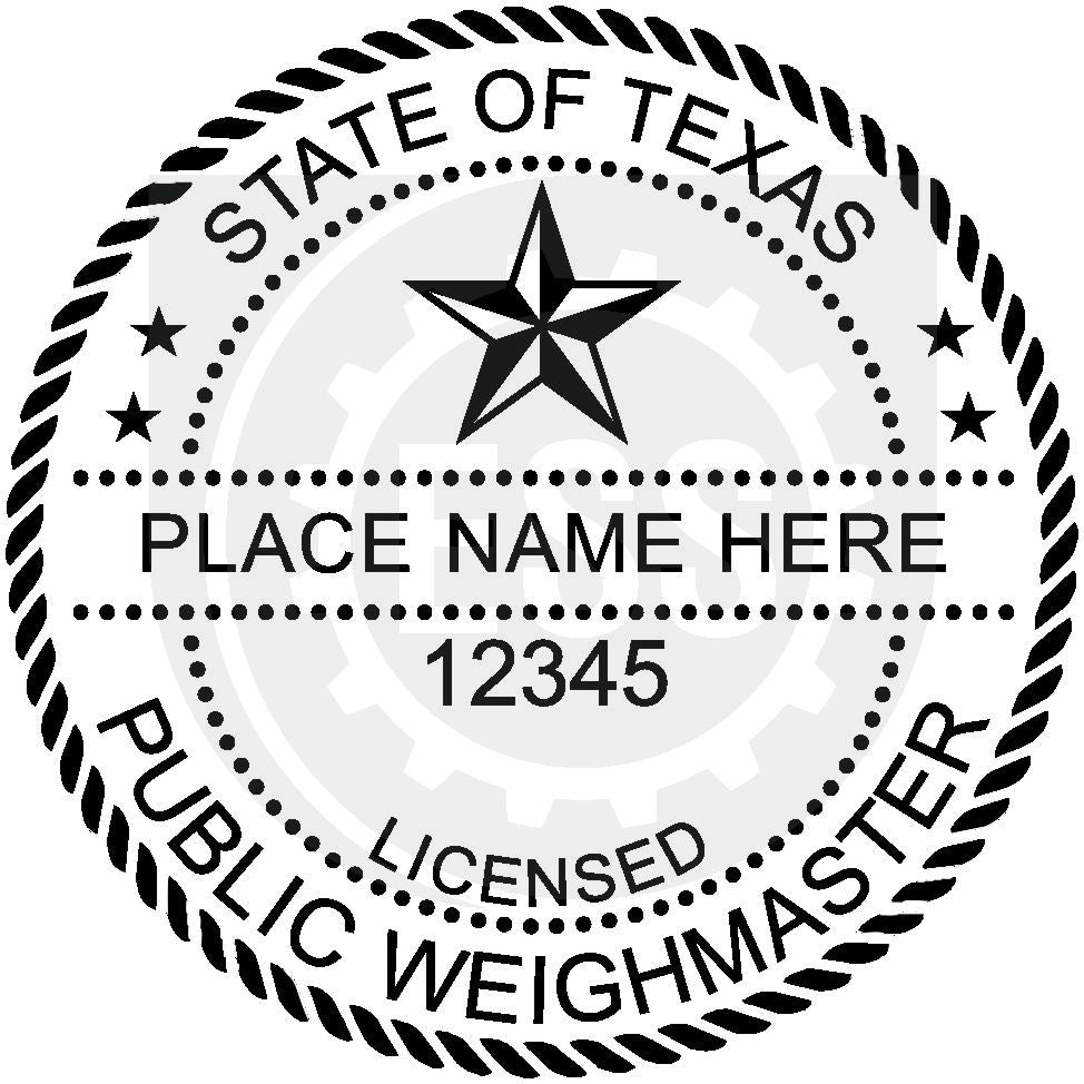 Texas Public Weighmaster Seal Setup
