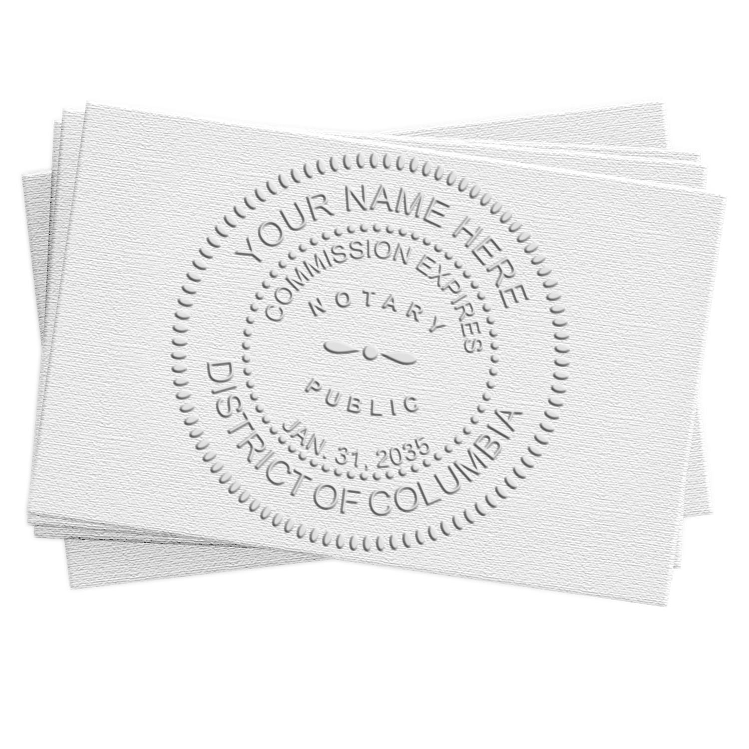 Notary Stamp and Seal Bundle Kit District of Columbia