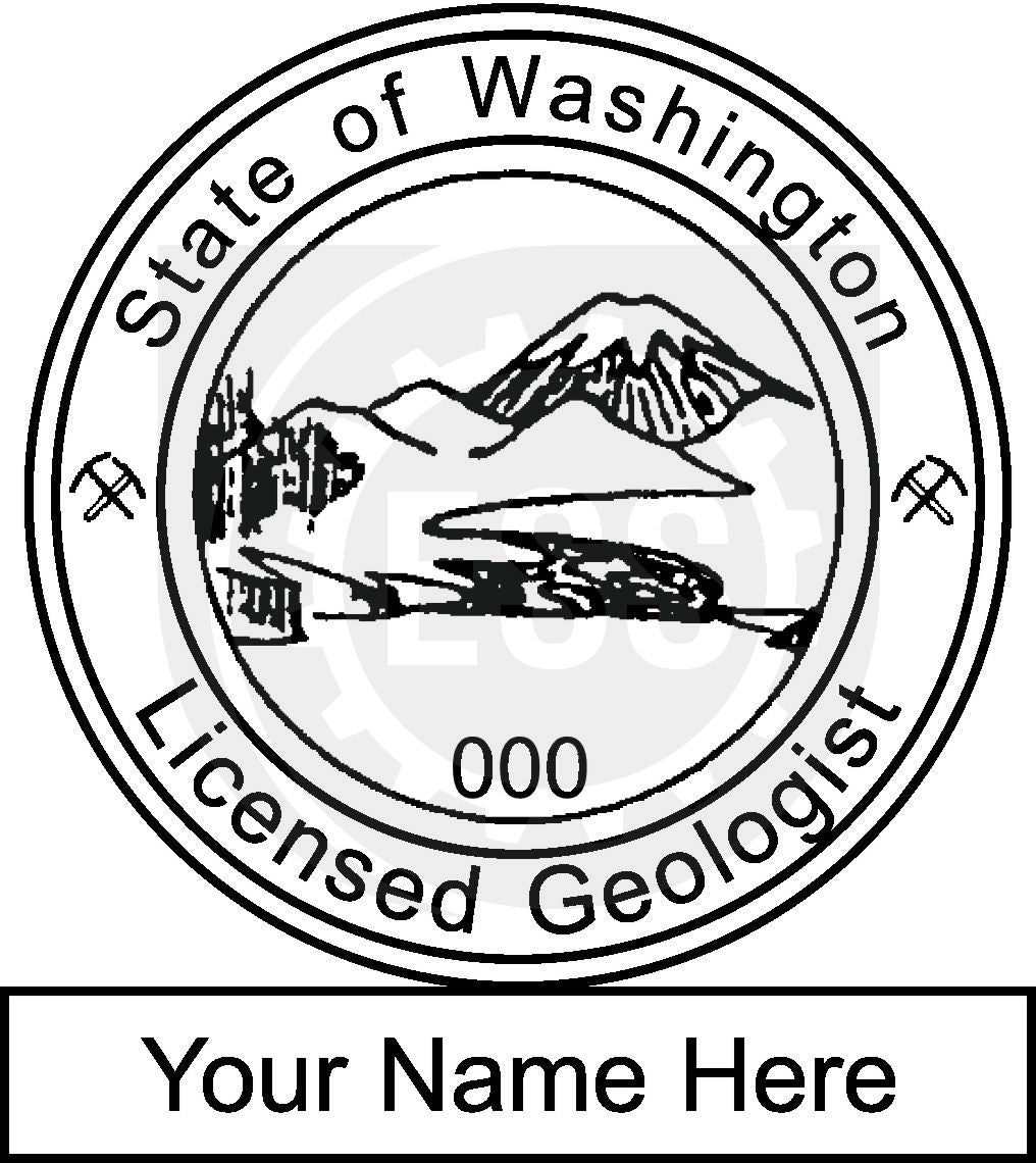 Washington Geologist Seal Setup