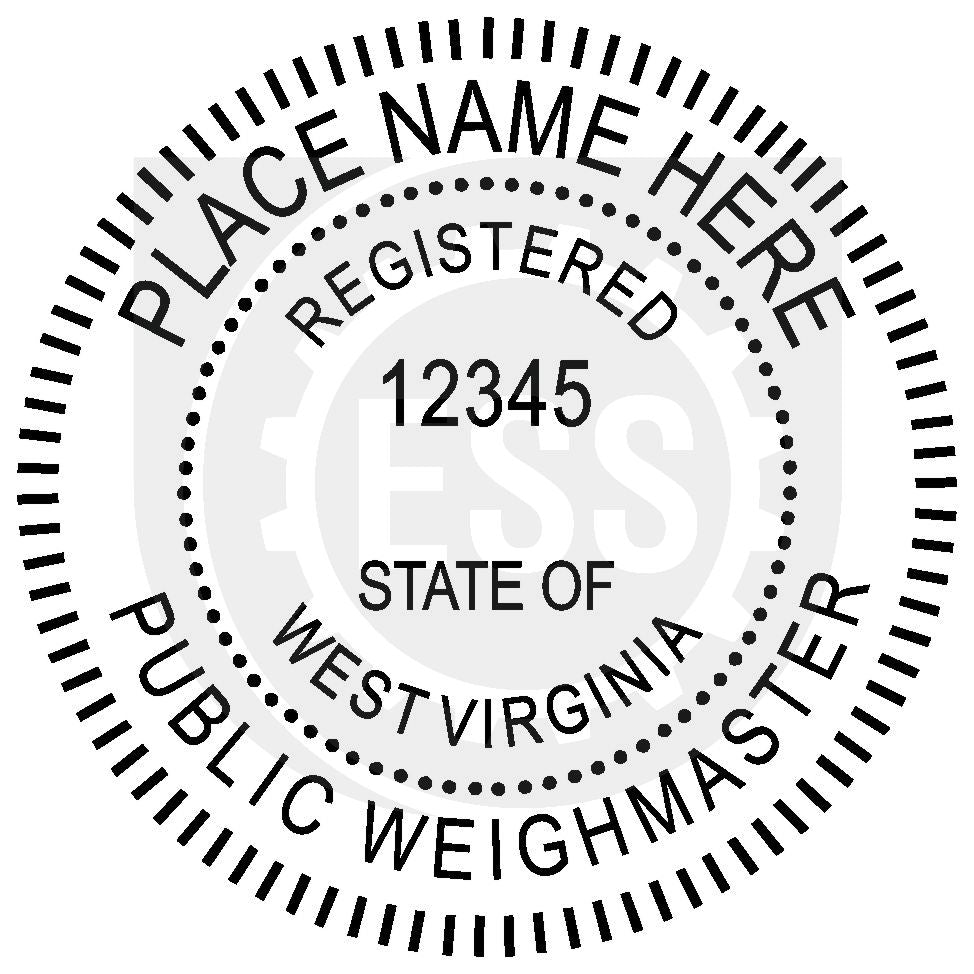 West Virginia Public Weighmaster Seal Setup