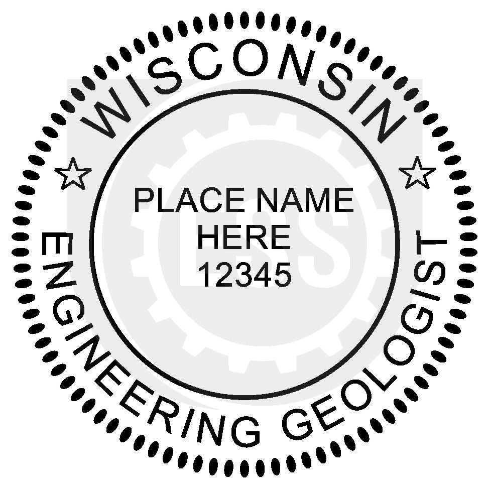 Wisconsin Engineering Geologist Seal Setup