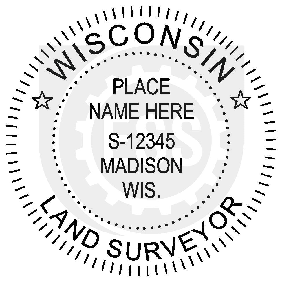 Wisconsin Land Surveyor Seal Setup