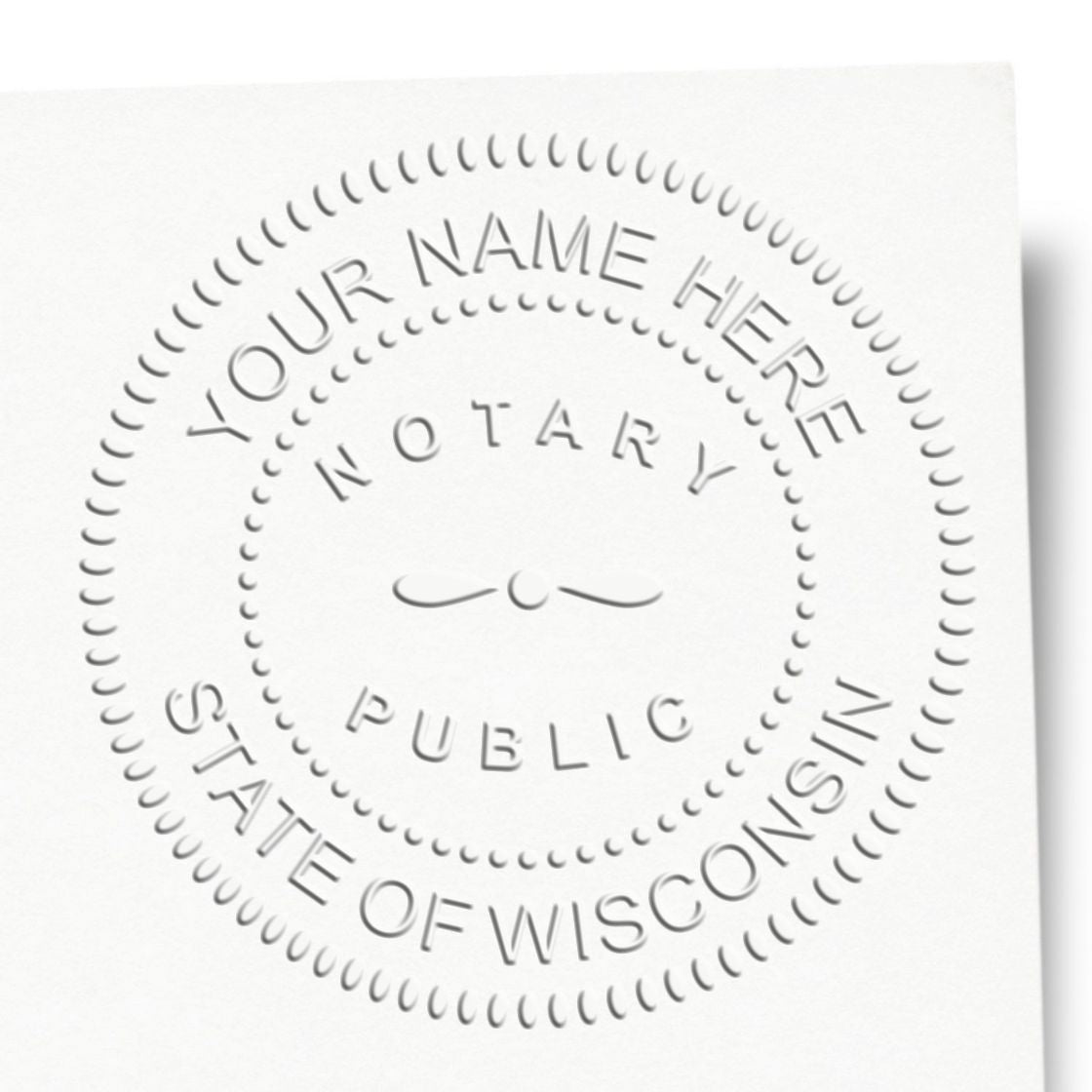 Notary Stamp and Seal Bundle Kit Wisconsin