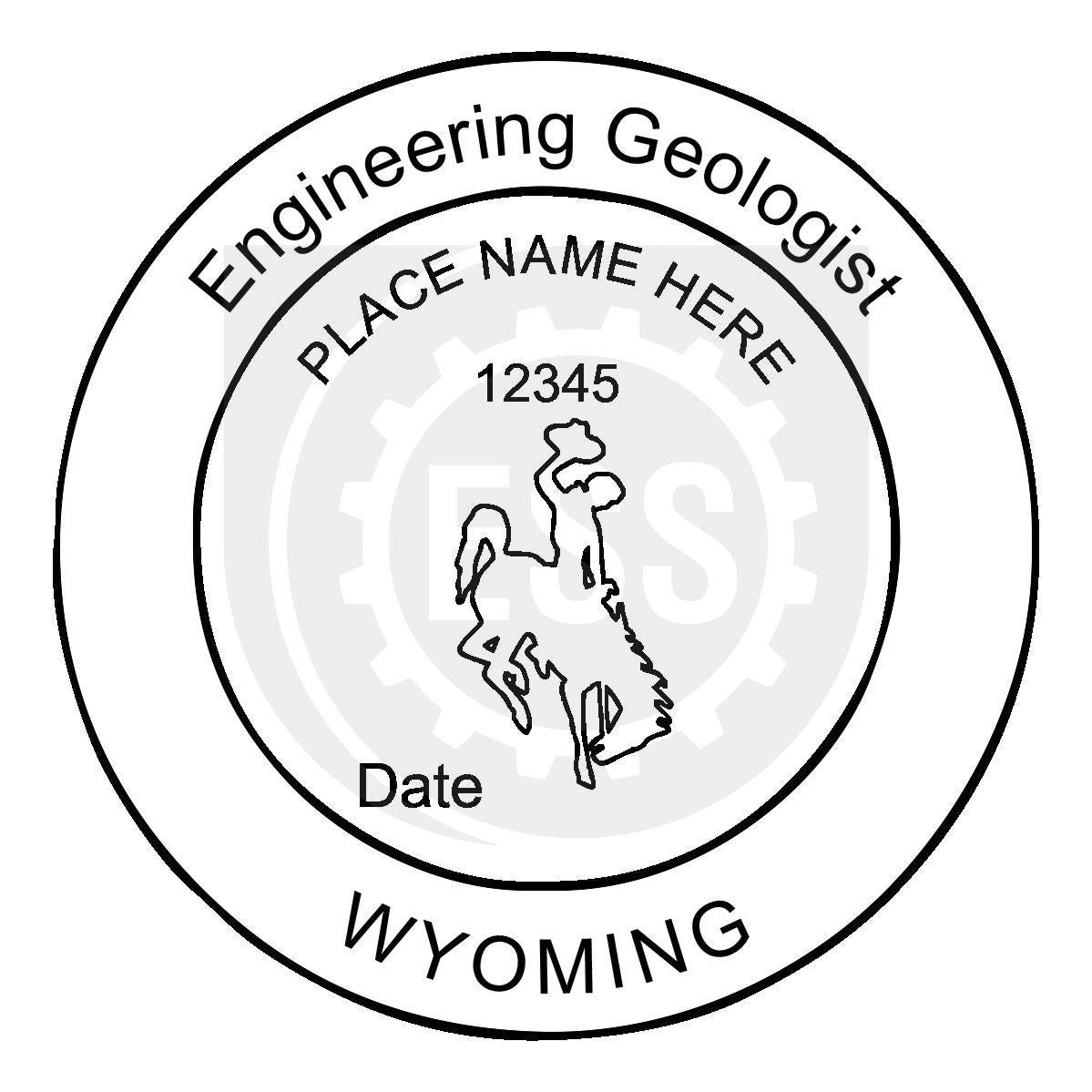 Wyoming Engineering Geologist Seal Setup