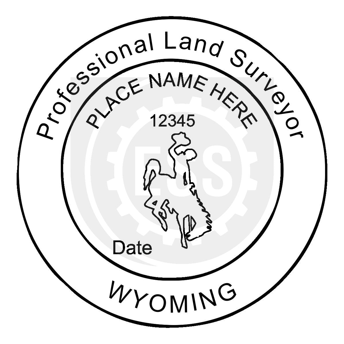 Wyoming Land Surveyor Seal Setup