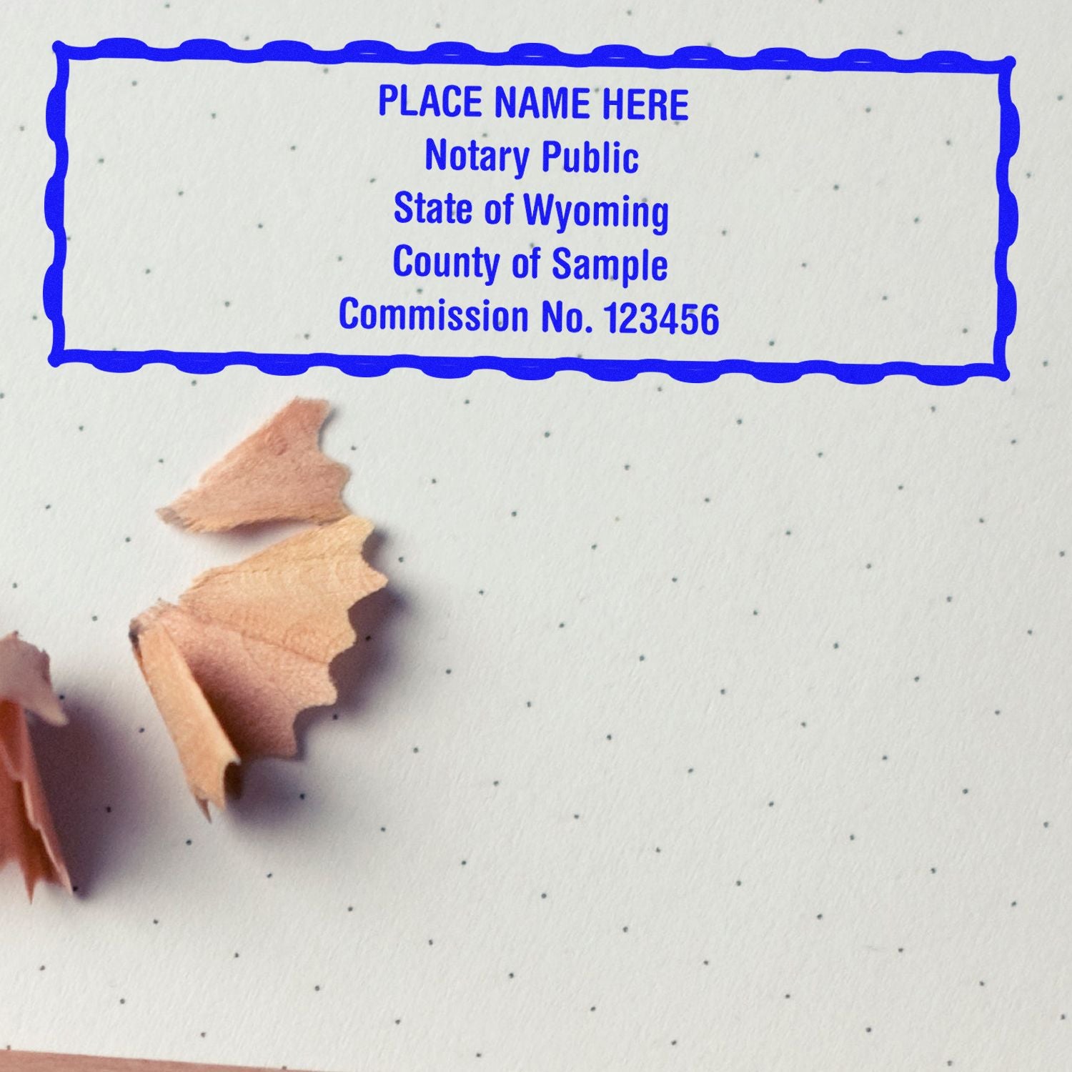 WY Notary Package with PSI Pre-Inked Notary Stamps