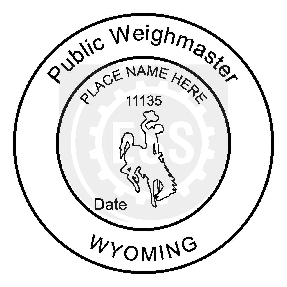 Wyoming Public Weighmaster Seal Setup
