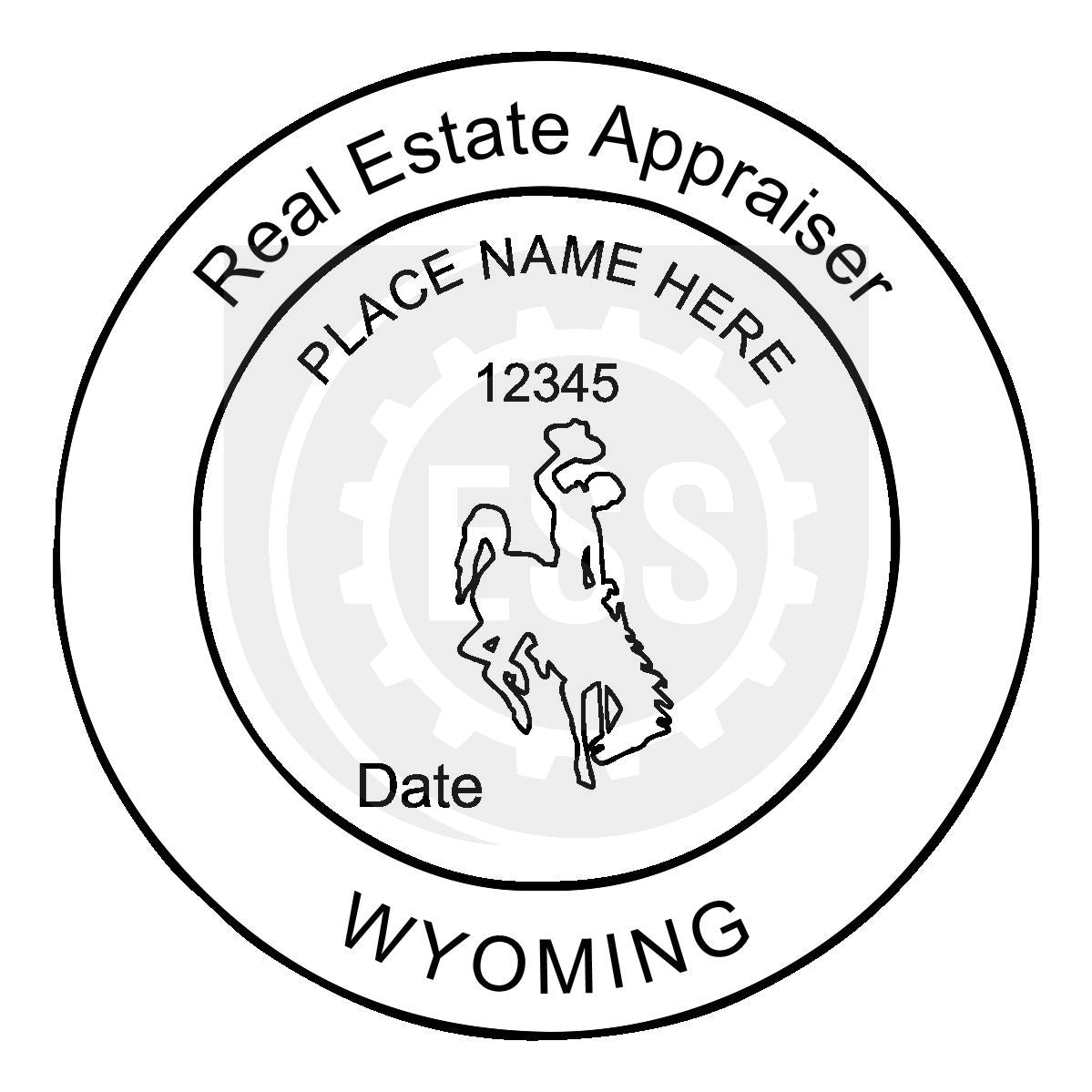 Wyoming Real Estate Appraiser Seal Setup
