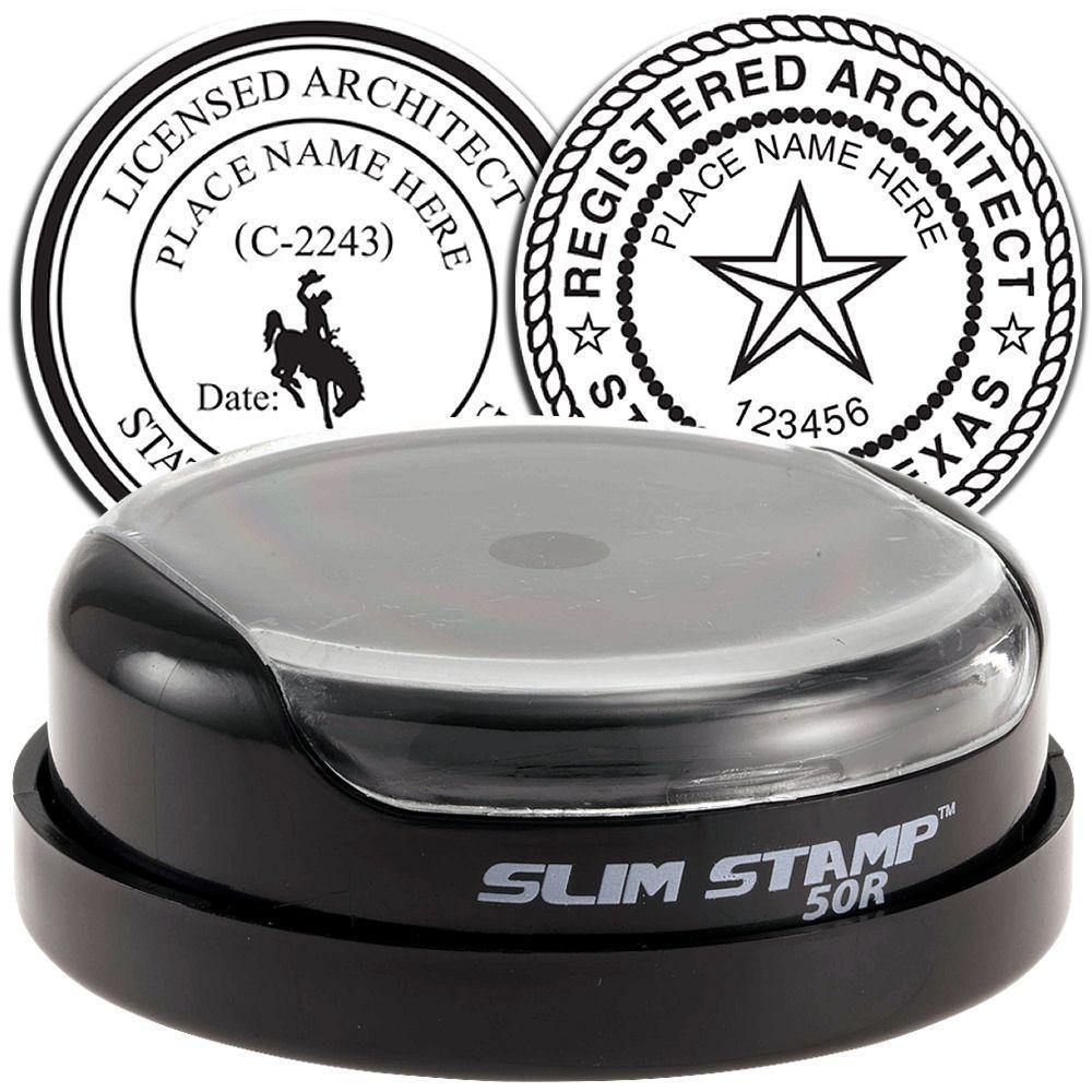Architect Slim Pre Inked Rubber Stamp Of Seal 3007Arc Main Image