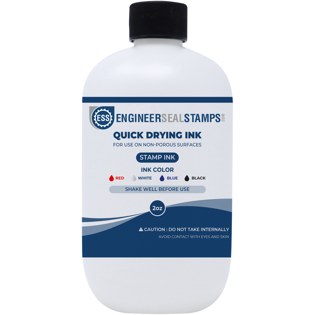 Quick Drying Stamp Ink | Engineer Seal Stamps