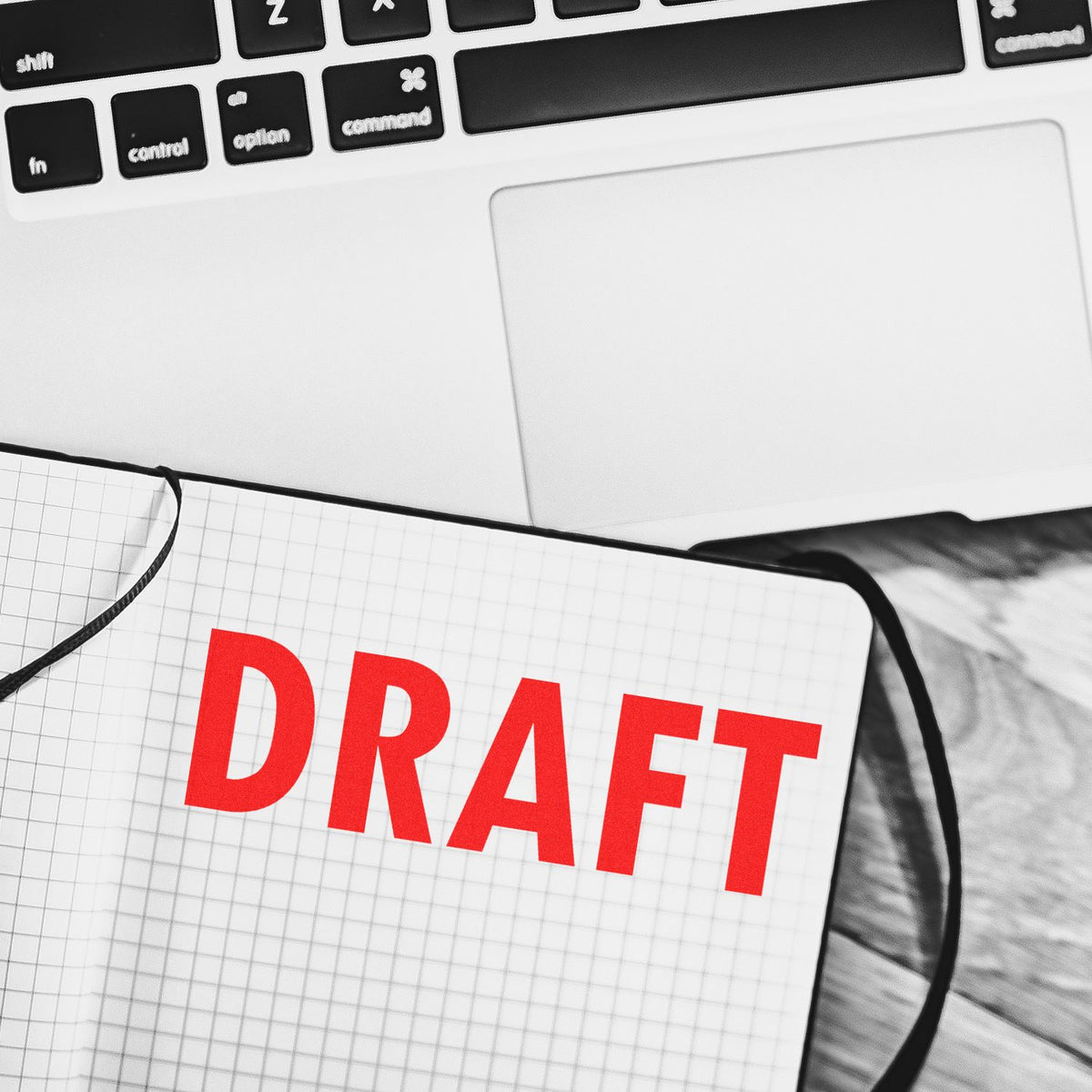 Draft Rubber Stamp In Use Photo