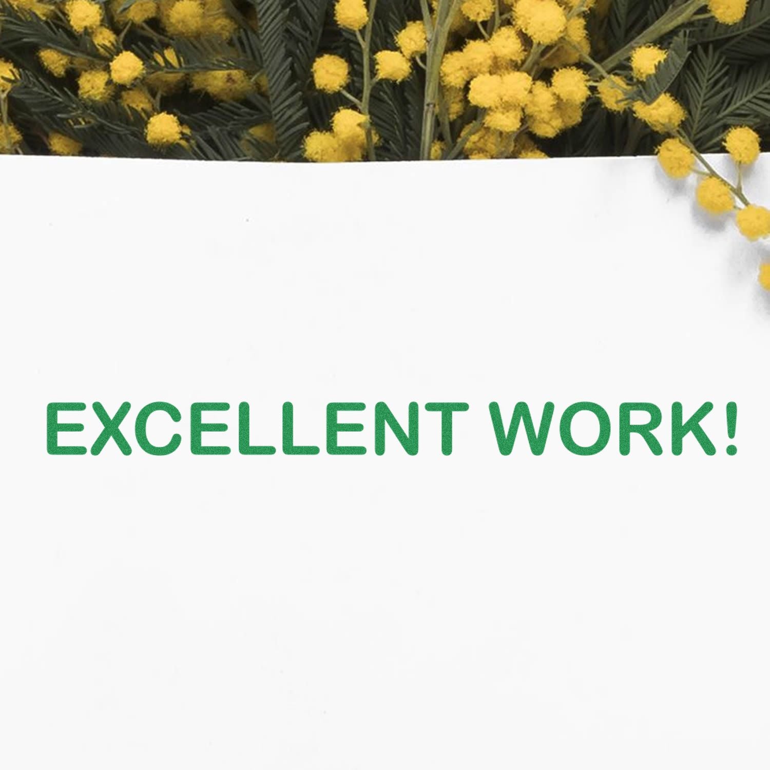 Large Self-Inking Excellent Work Stamp for Teachers