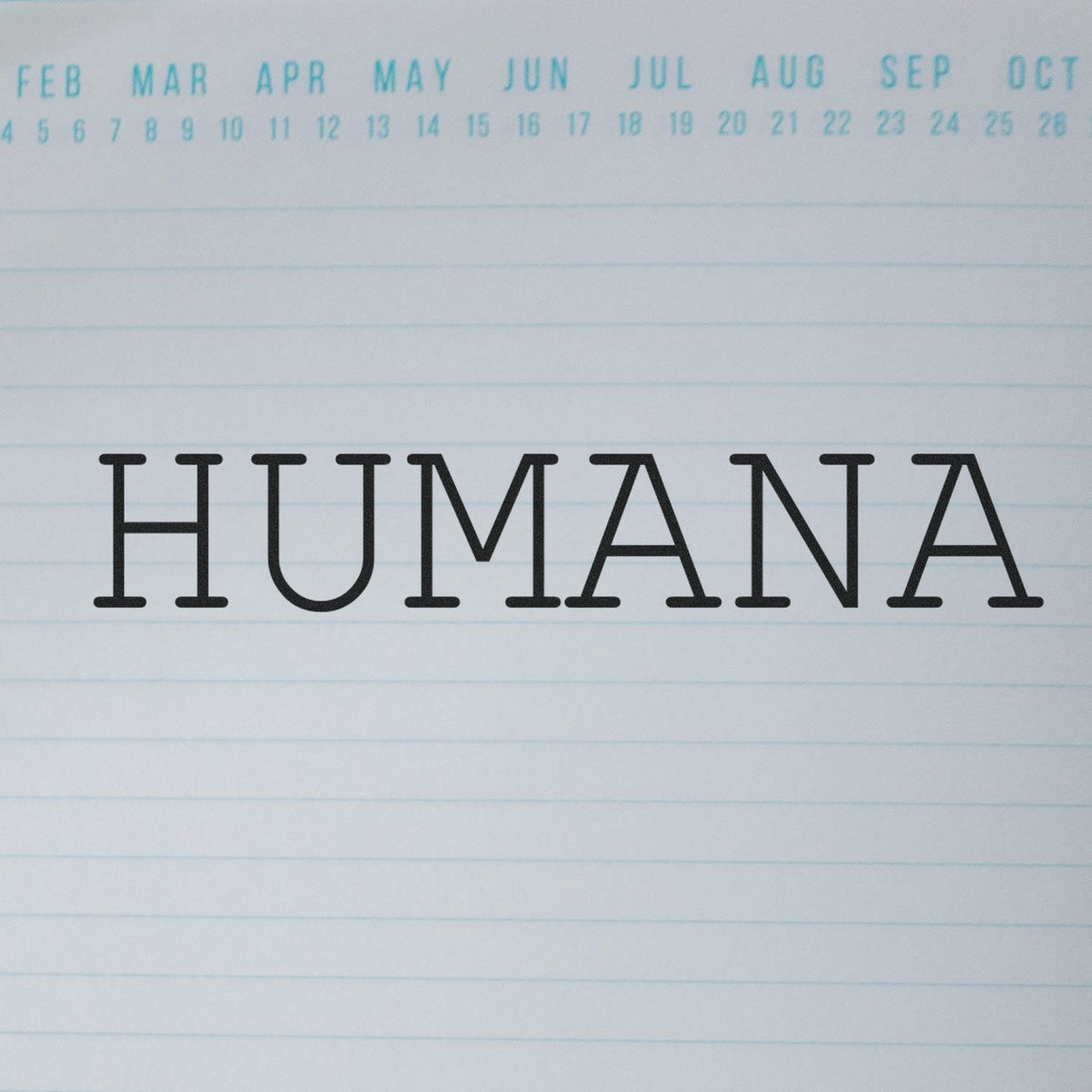 Humana Rubber Stamp Lifestyle Photo