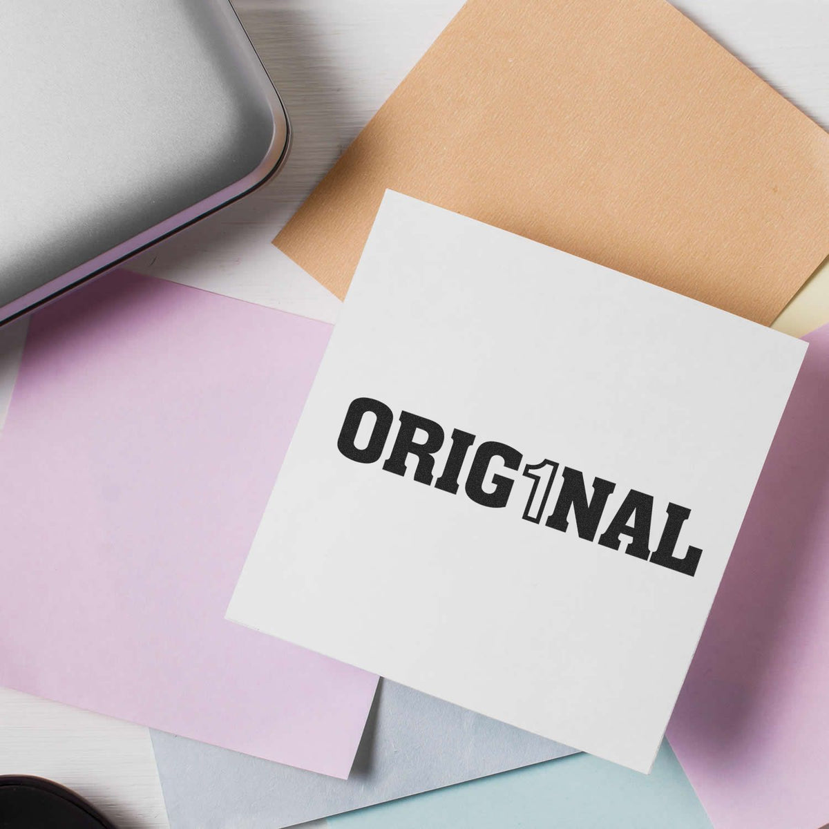 Orig1nal Rubber Stamp Lifestyle Photo
