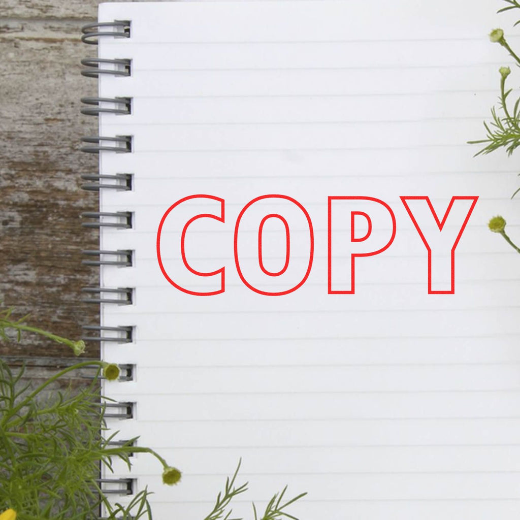 Outline Self-Inking Copy Stamp | Engineer Seal Stamps