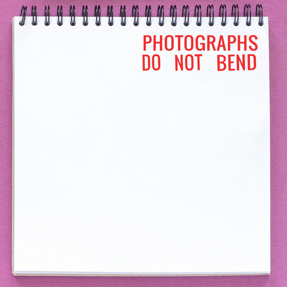 Large Photographs Do Not Bend Rubber Stamp In Use Photo