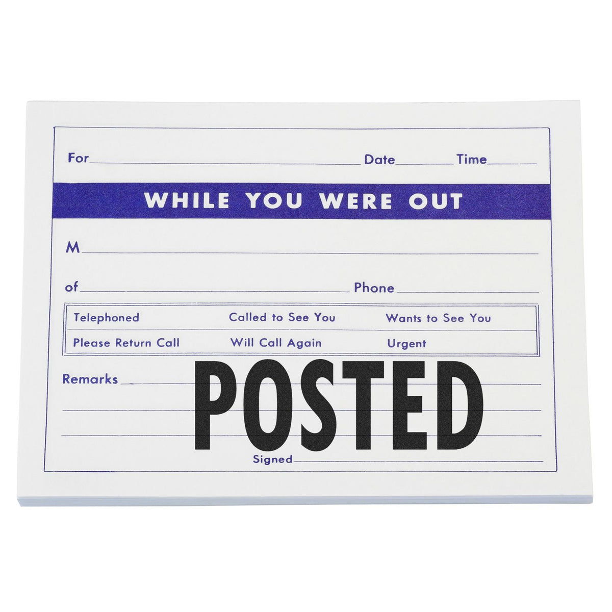 Large Self-Inking Posted Stamp Lifestyle Photo