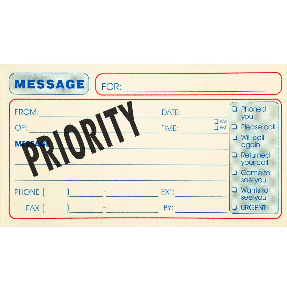 Large Self Inking Priority Stamp Lifestyle Photo