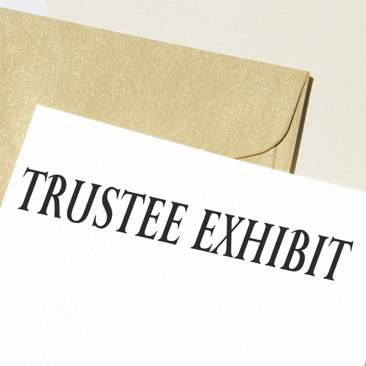Large Trustee Exhibit Rubber Stamp Lifestyle Photo