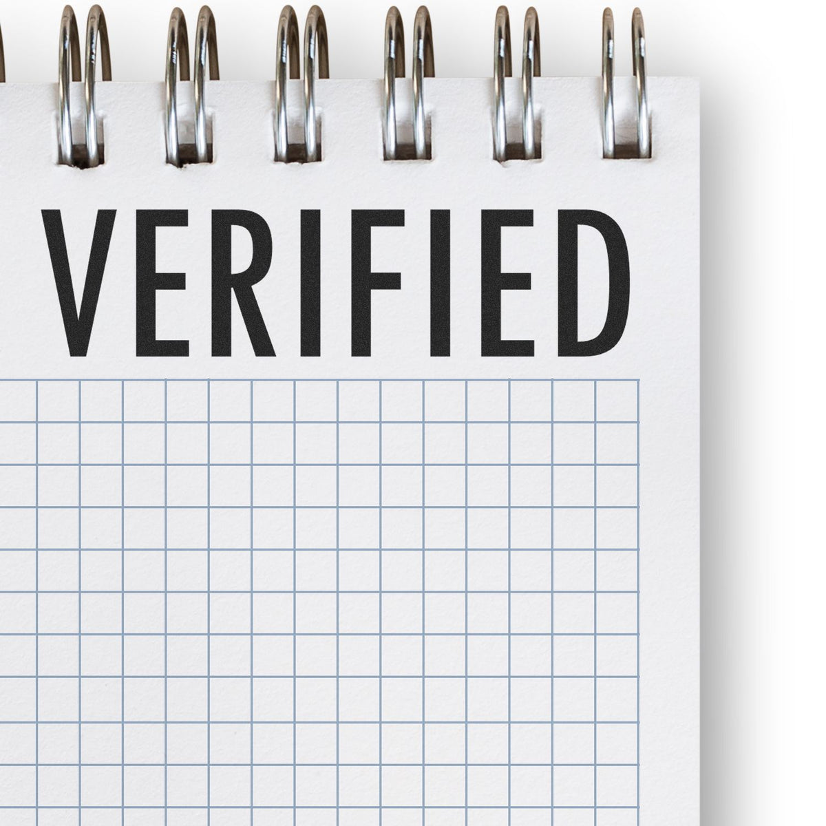 Large Self Inking Verified Stamp Lifestyle Photo
