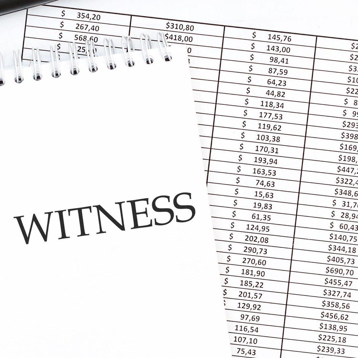 Large Witness Rubber Stamp Lifestyle Photo