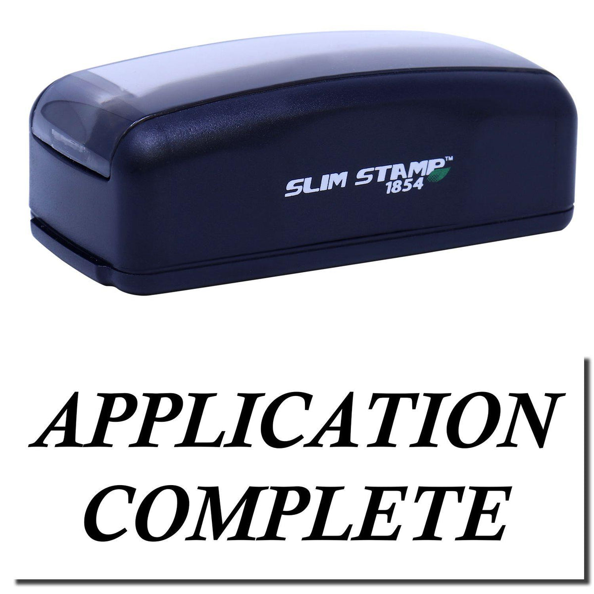 Large Pre Inked Application Complete Stamp Main Image