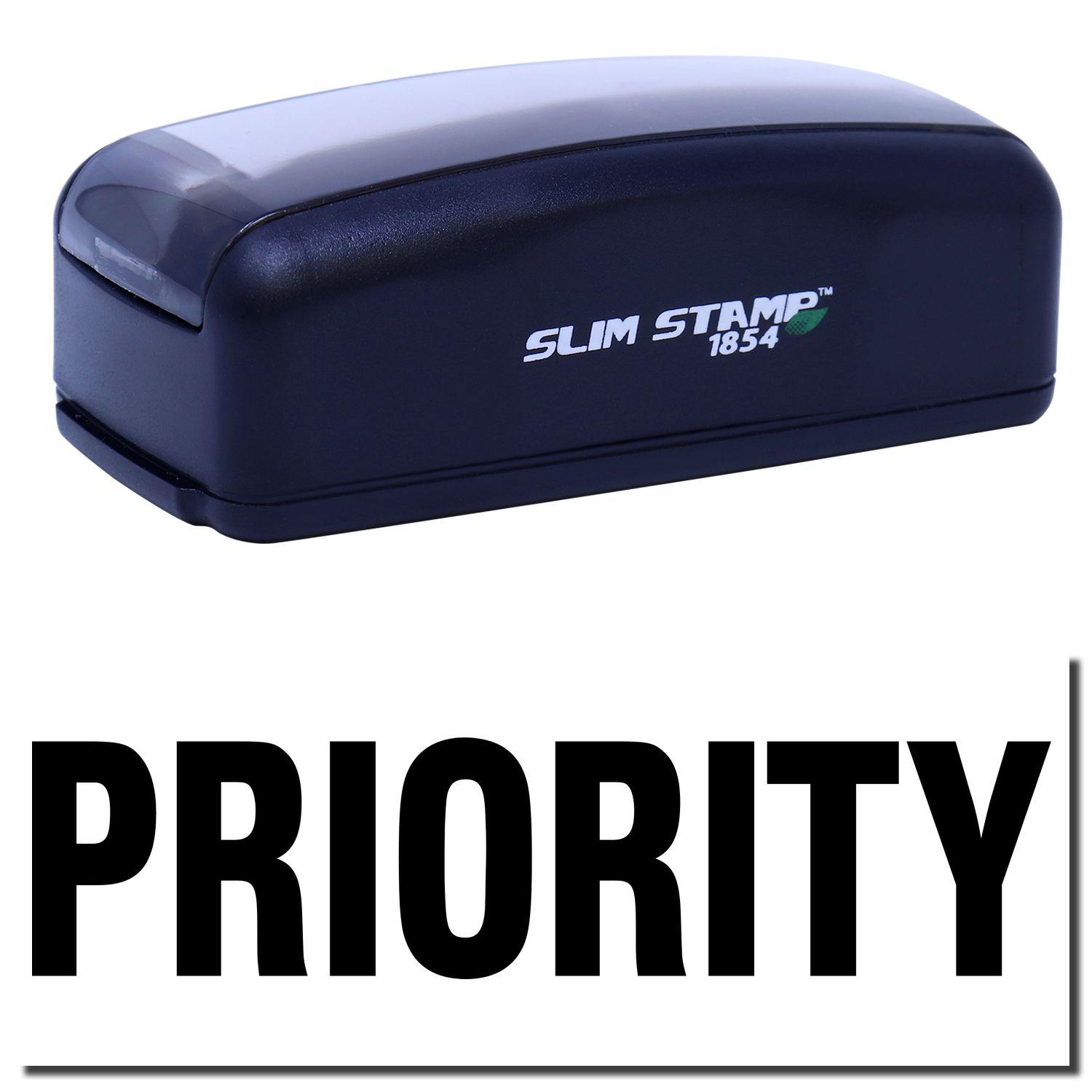 Large Pre-Inked Bold Priority Stamp Main Image