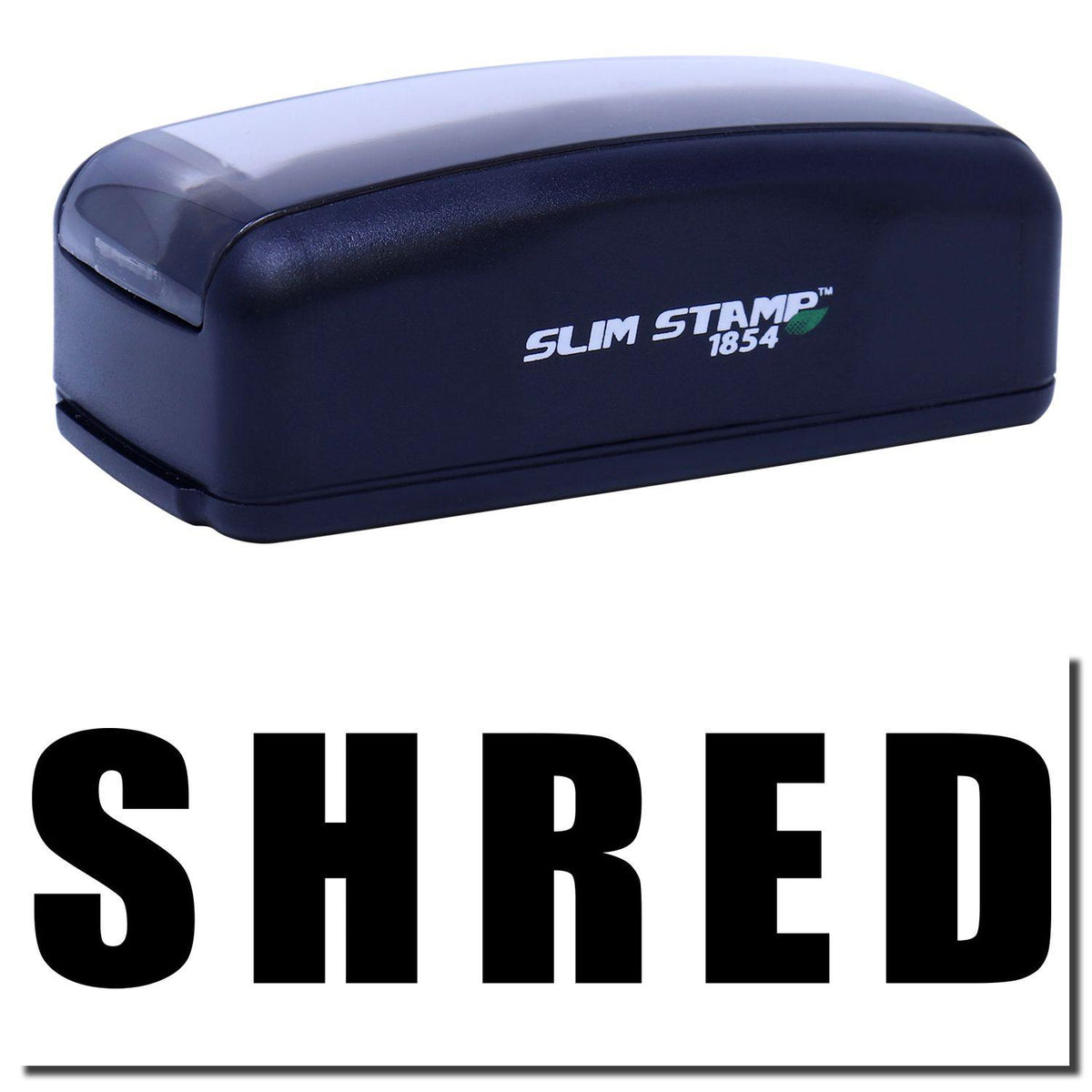Large Pre-Inked Bold Shred Stamp Main Image