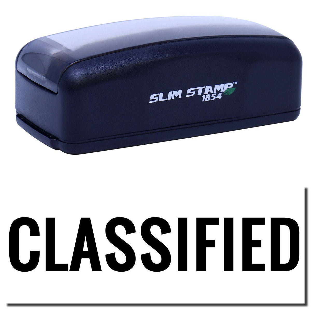 Large Pre-Inked Classified Stamp Main Image