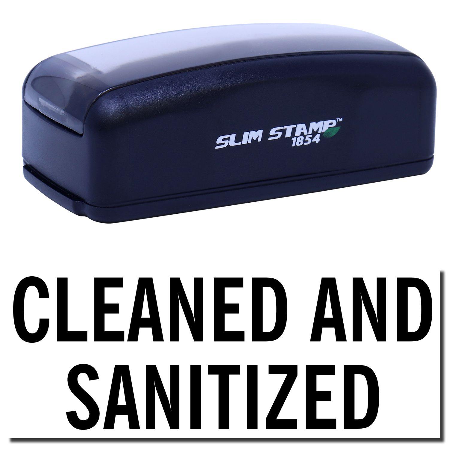 Large Pre-Inked Cleaned and Sanitized Stamp Main Image