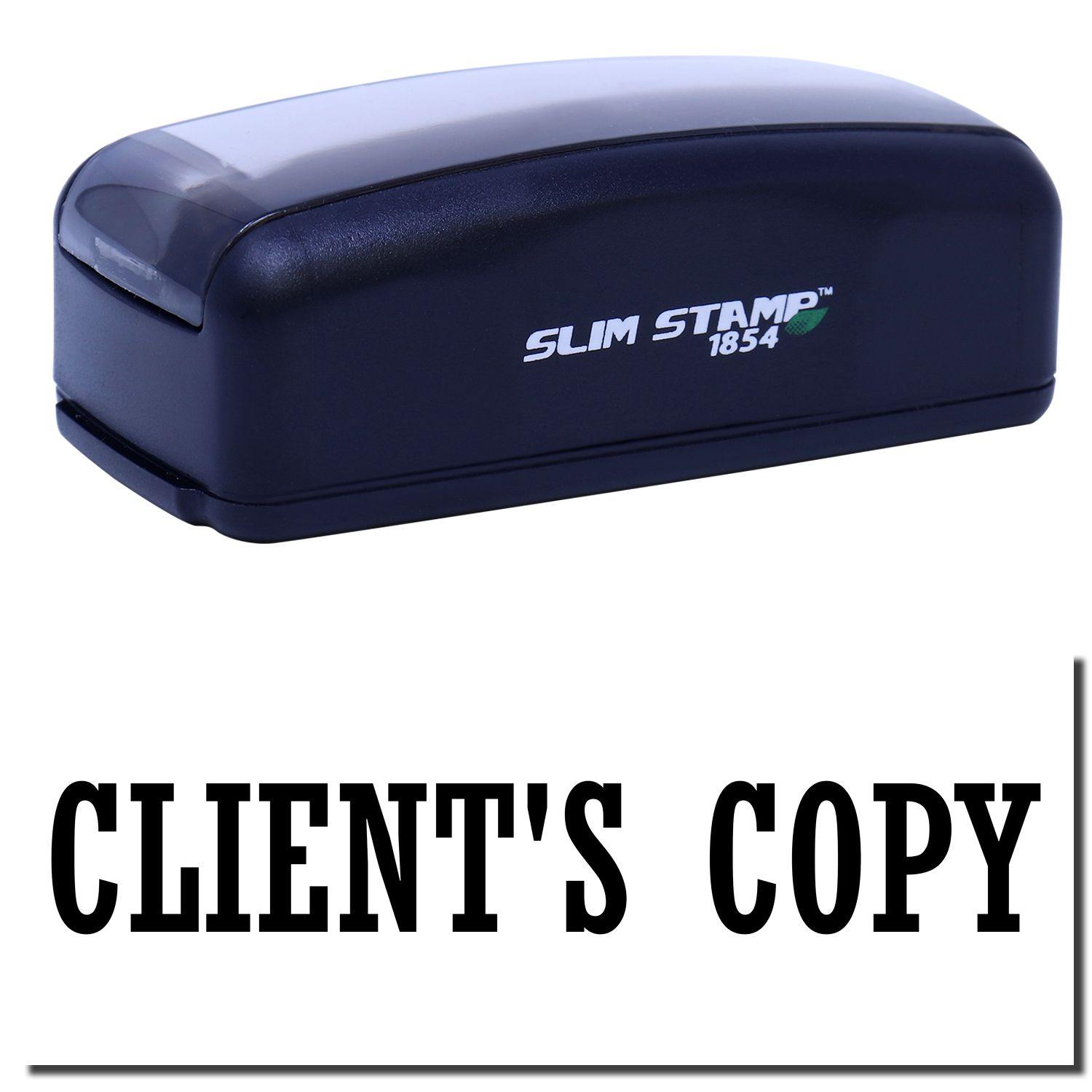 Large Pre Inked Clients Copy Stamp Main Image