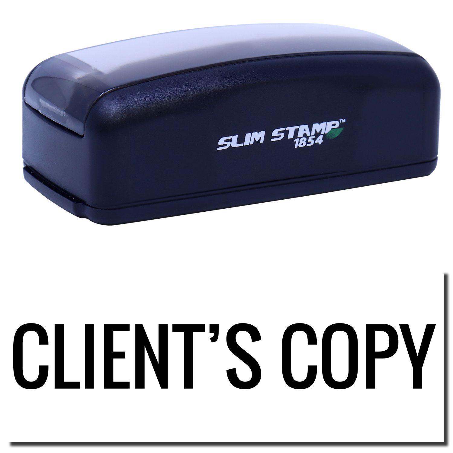 Large Pre-Inked Client's Copy Stamp Main Image