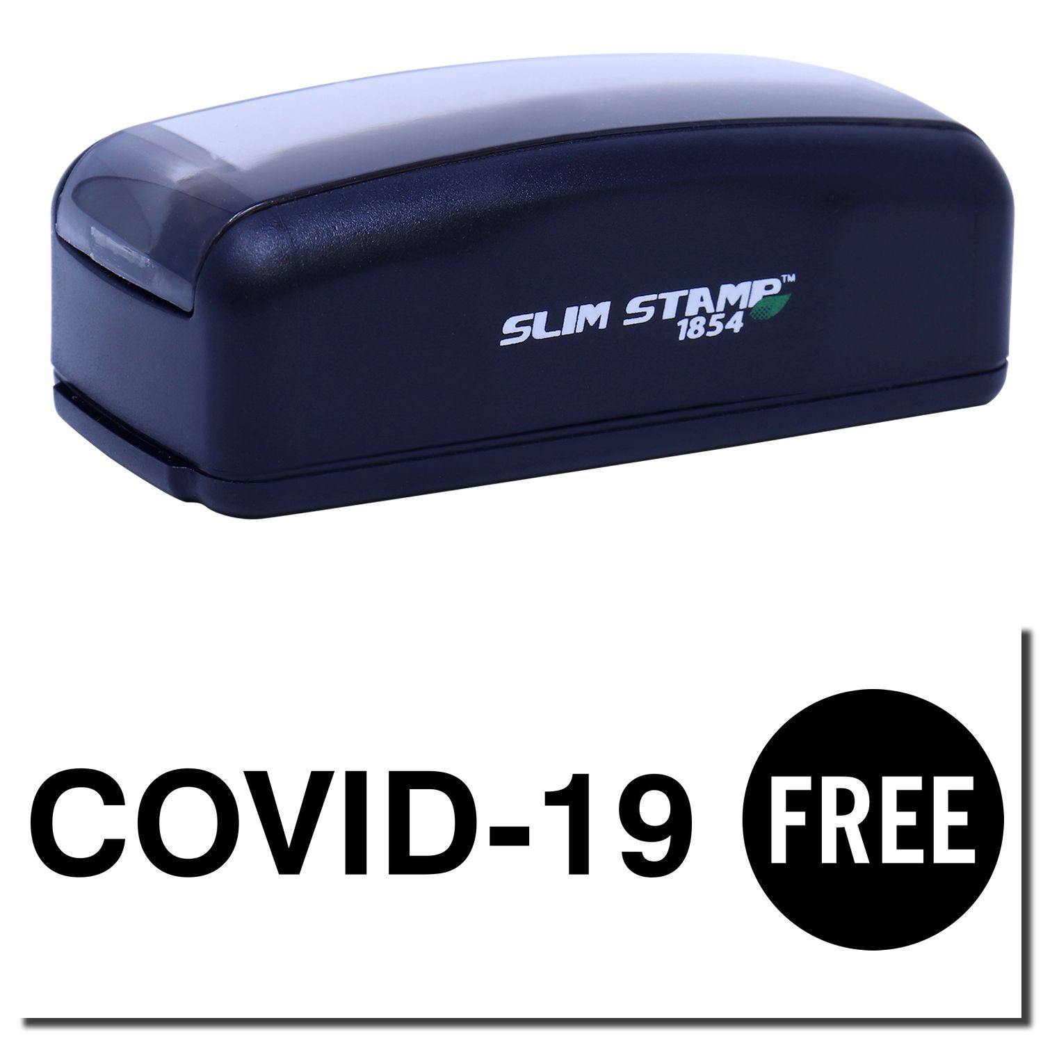 Large Pre-Inked Covid-19 Stamp Main Image