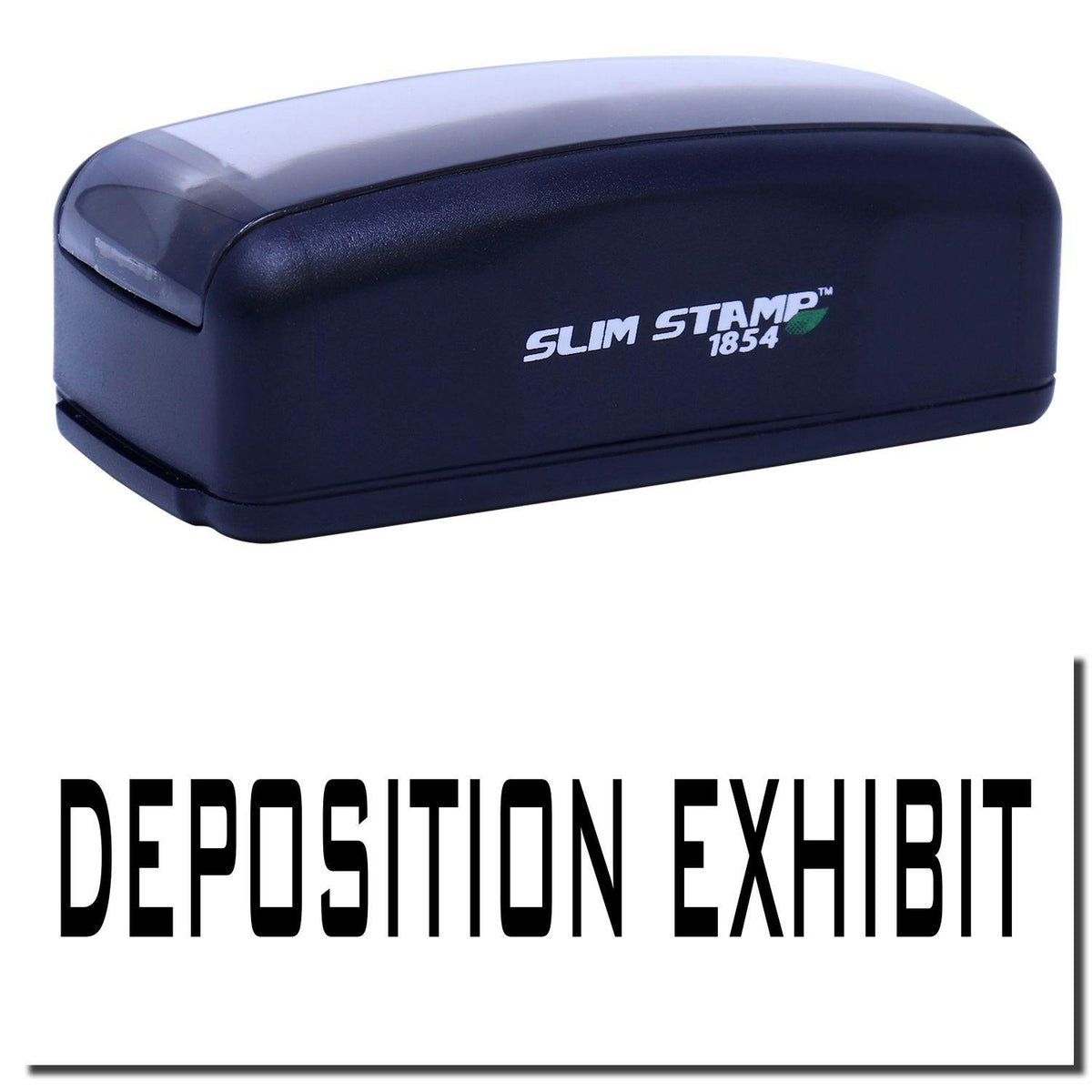 Large Pre Inked Deposition Exhibit Stamp Main Image