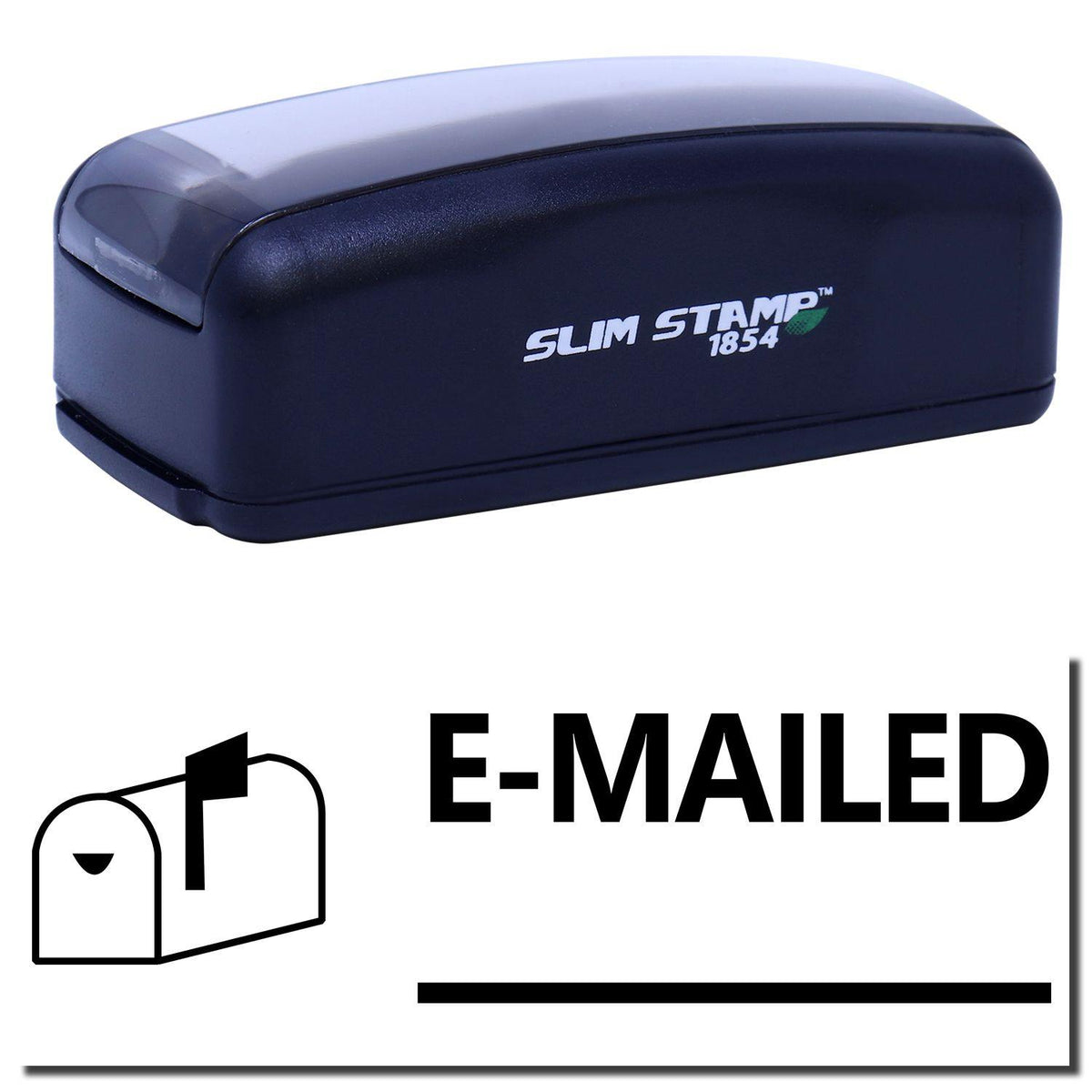 Large Pre-Inked Emailed with Mailbox Stamp Main Image