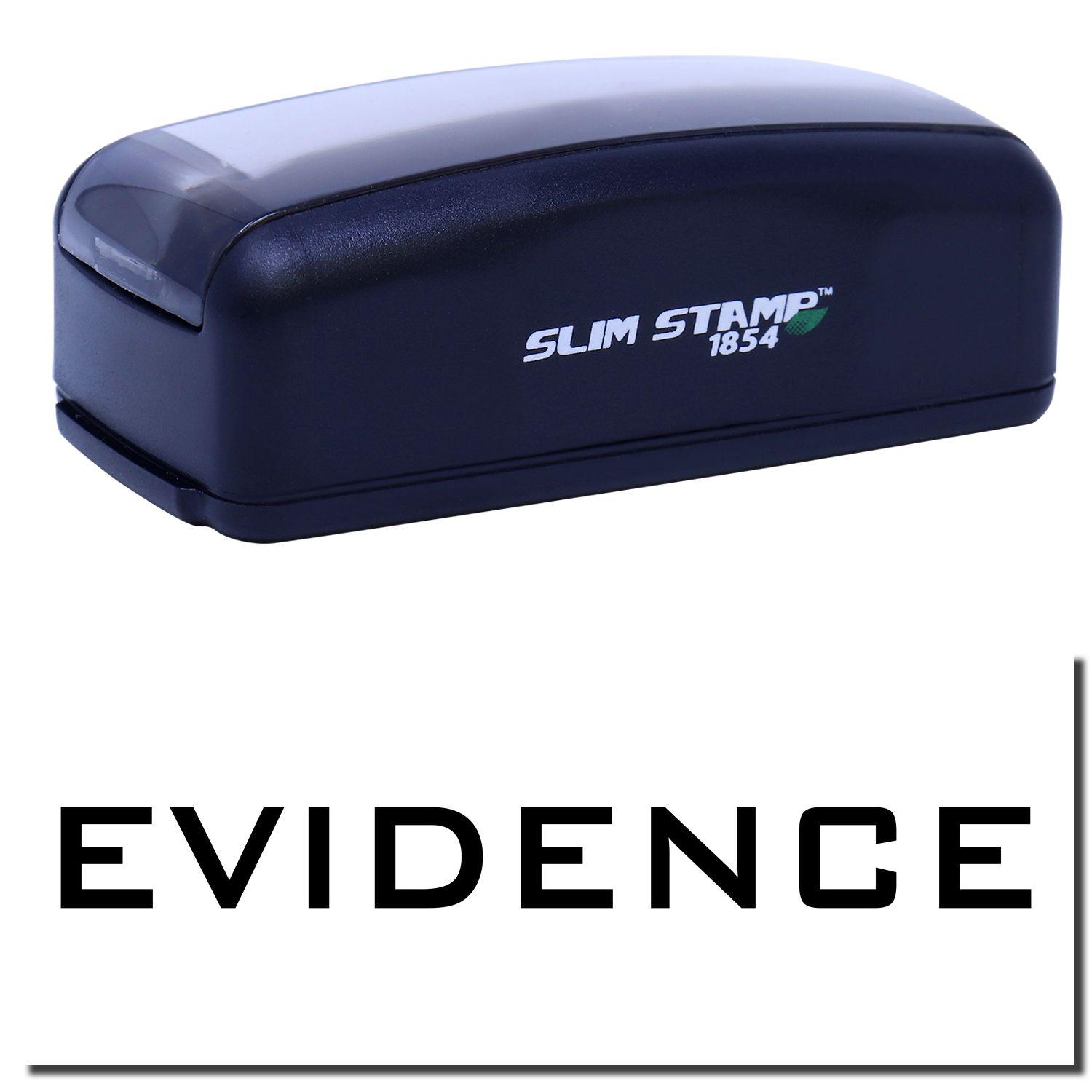Large Pre Inked Evidence Stamp Main Image