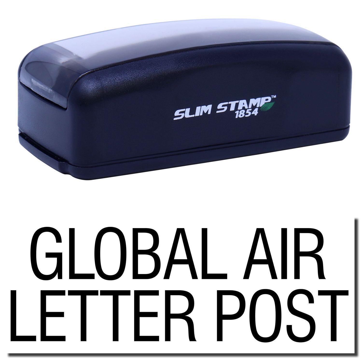Large Pre-Inked Global Air Letter Post Stamp Main Image