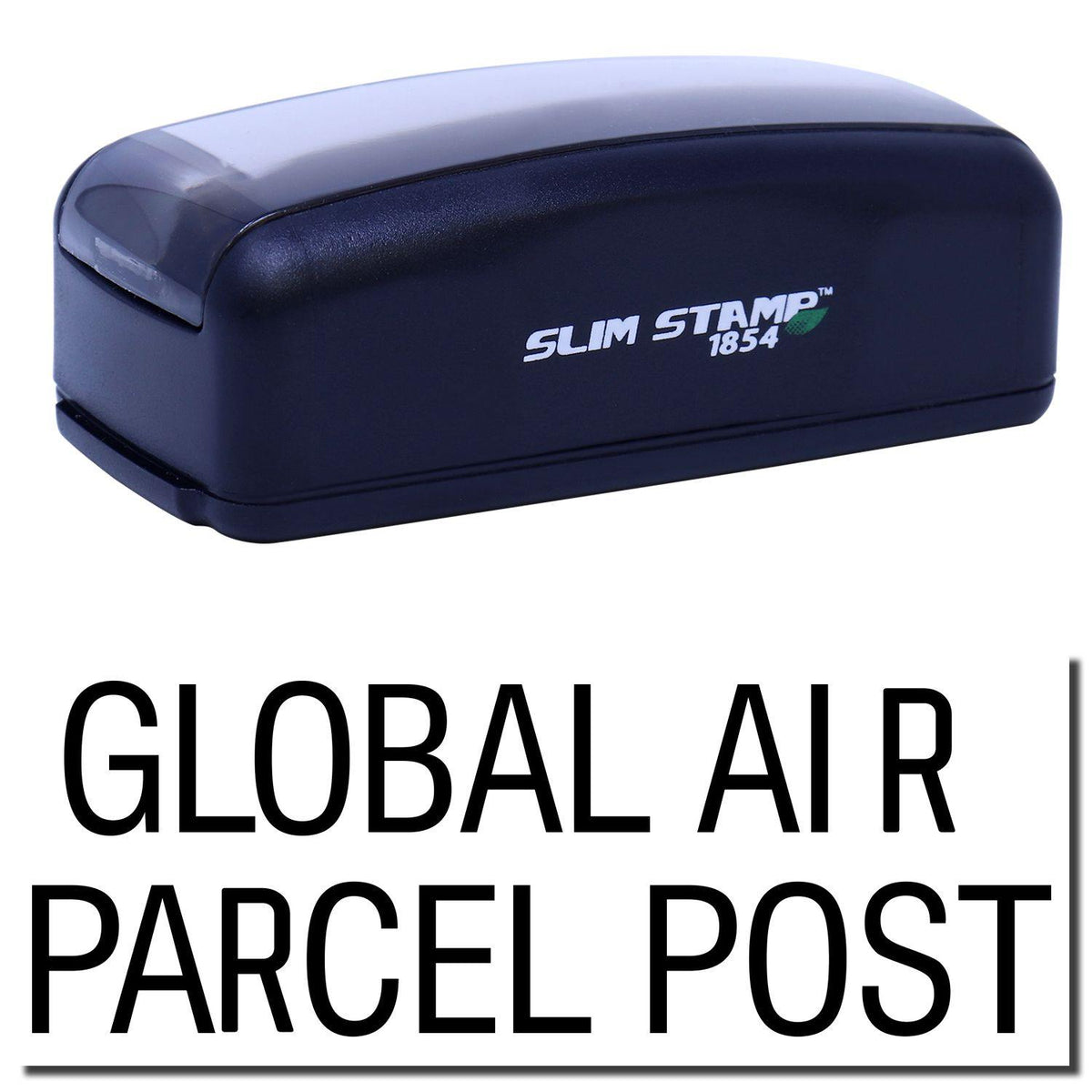 Large Pre-Inked Global Air Parcel Post Stamp Main Image