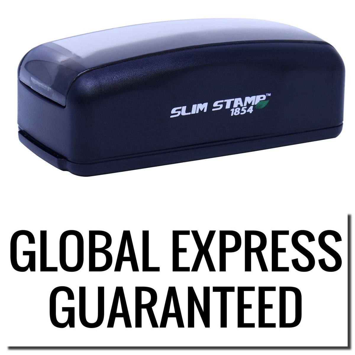 Large Pre-Inked Global Express Guaranteed Stamp Main Image