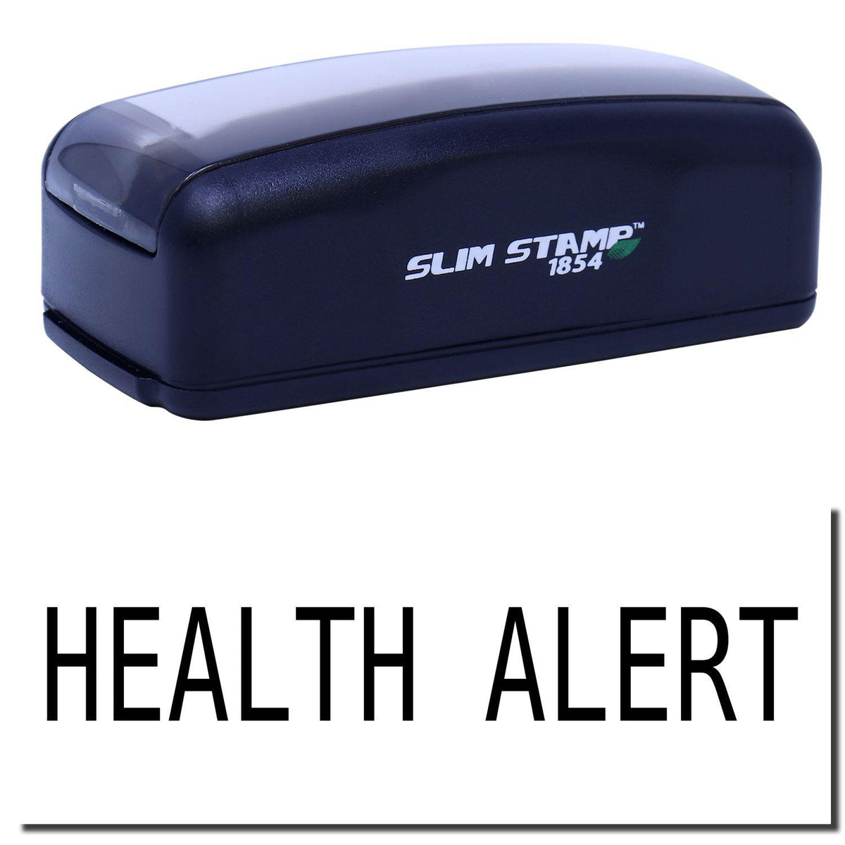 Large Pre Inked Health Alert Stamp Main Image