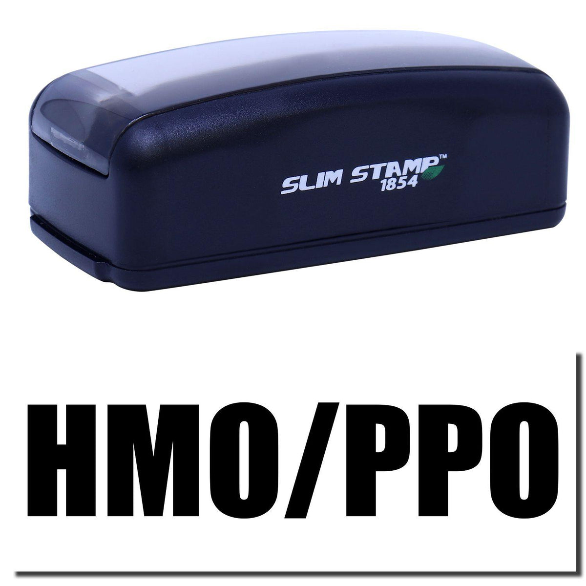 Large Pre Inked Hmo Ppo Stamp Main Image