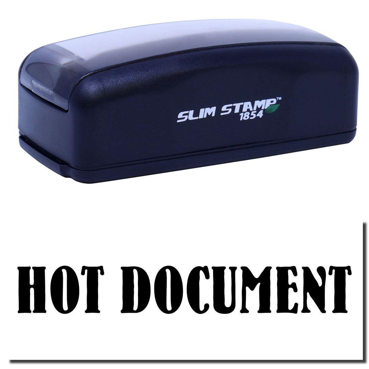 Large Pre Inked Hot Document Stamp Main Image