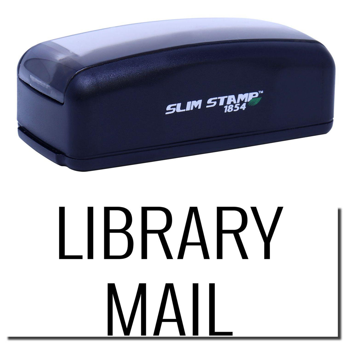 Large Pre-Inked Library Mail Stamp Main Image