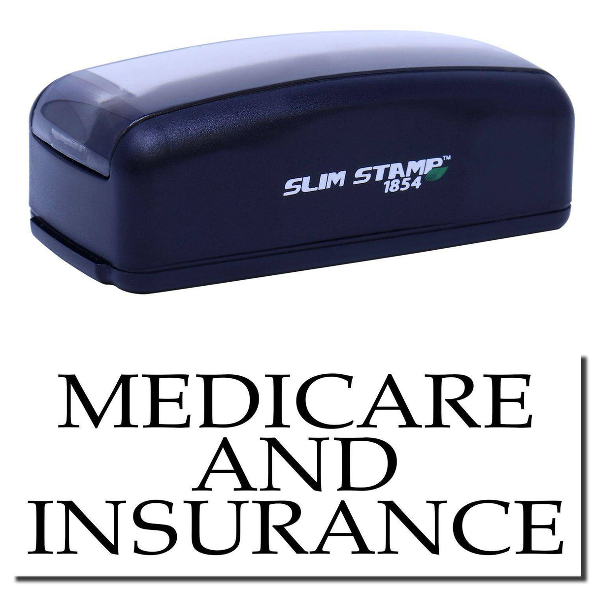 Large Pre Inked Medicare And Insurance Stamp Main Image