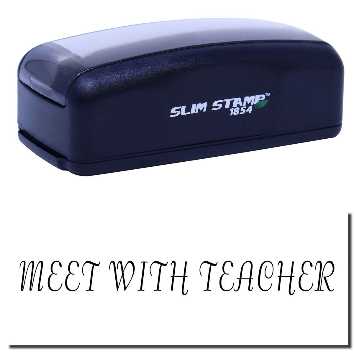 Large Pre Inked Meet With Teacher Stamp Main Image