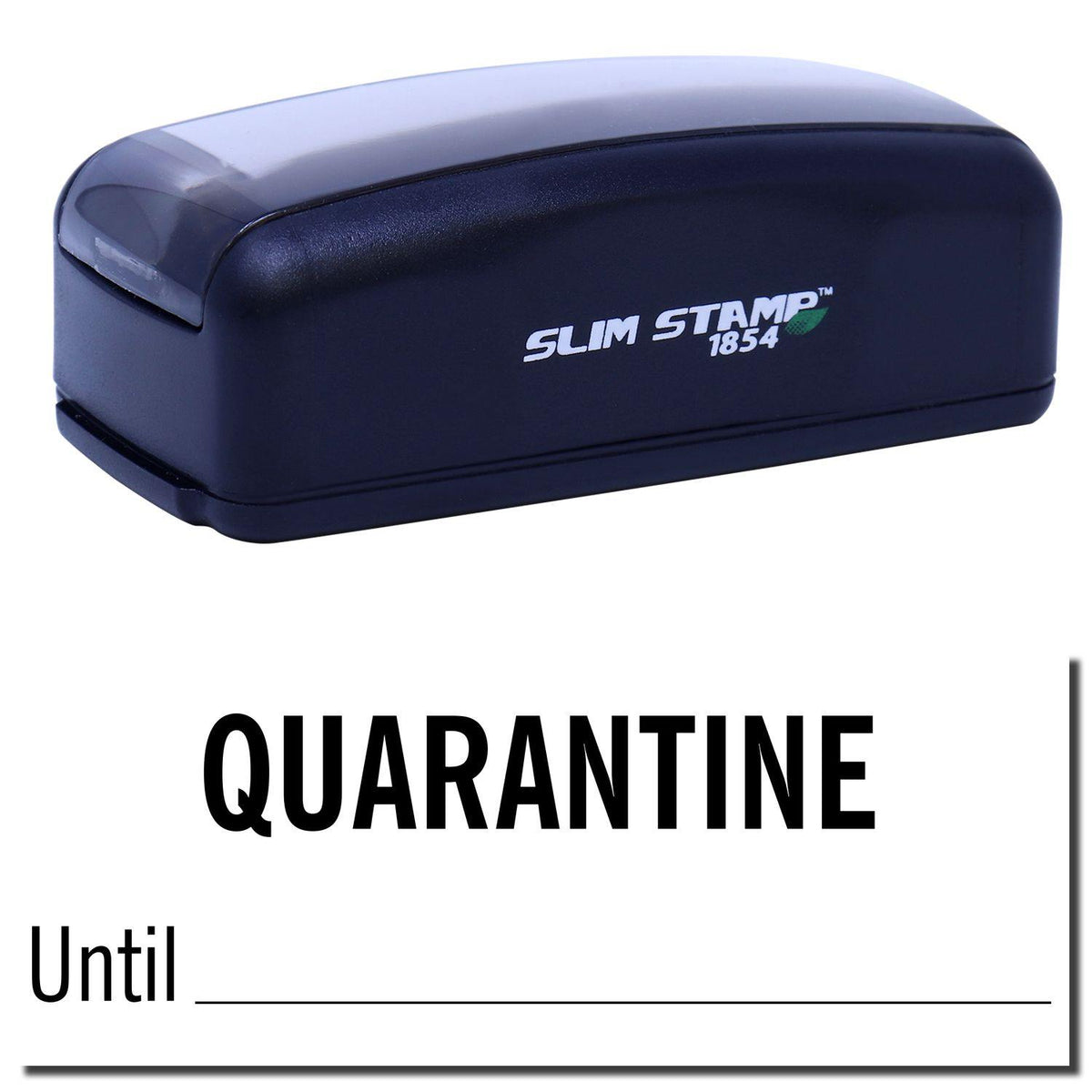 Large Pre-Inked Quarantine Until Stamp Main Image
