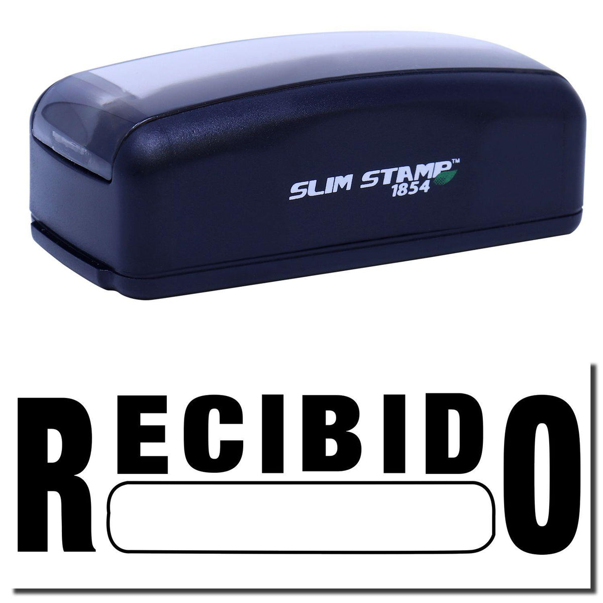 Large Pre-Inked Recibido Stamp Main Image