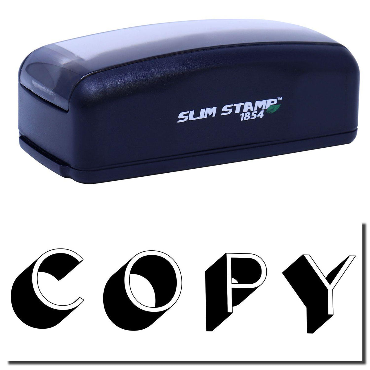 Large Pre-Inked Shadow Copy Stamp Main Image