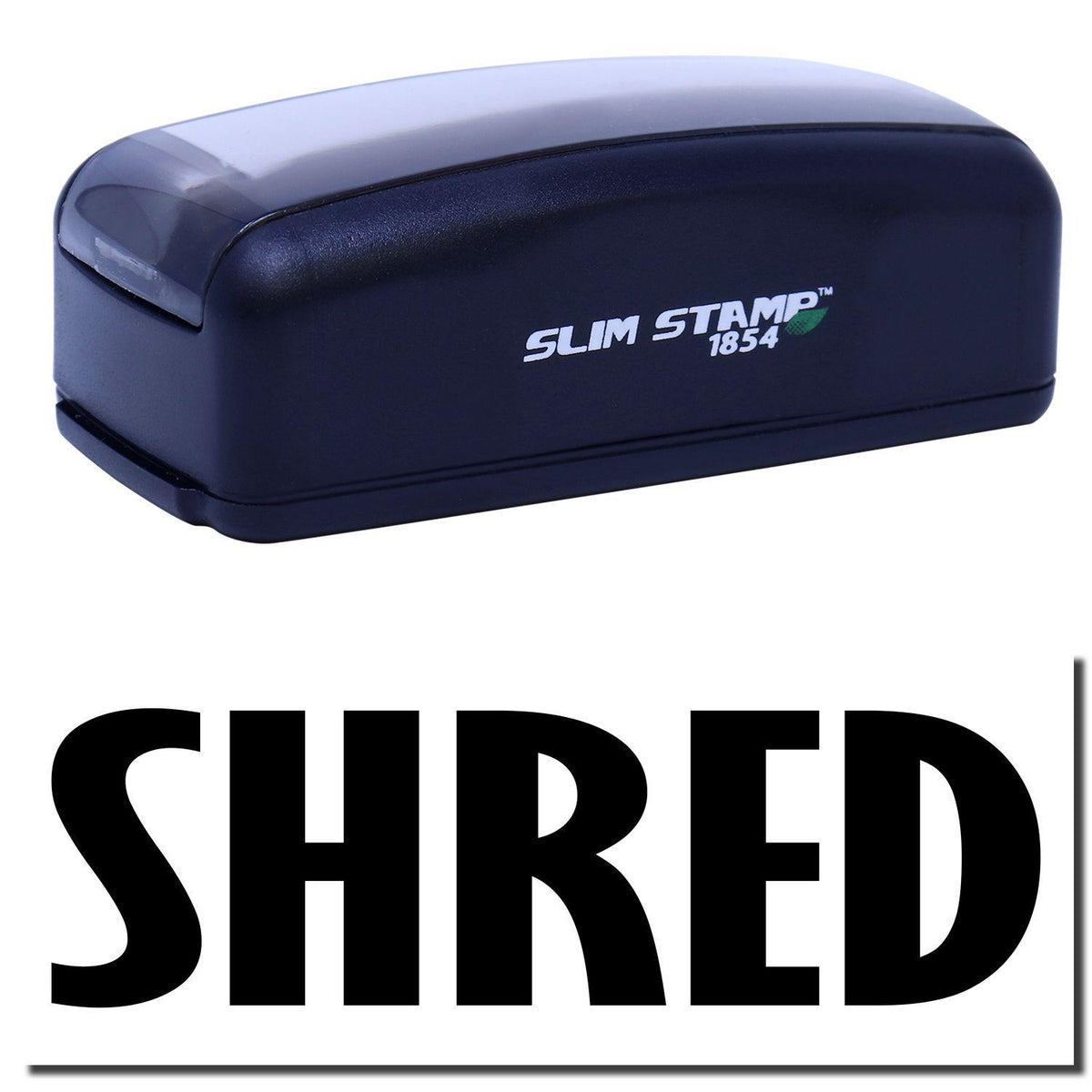 Large Pre Inked Shred Stamp Main Image